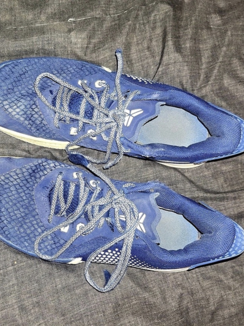 Athletic Shoes Blue & White US 7.5